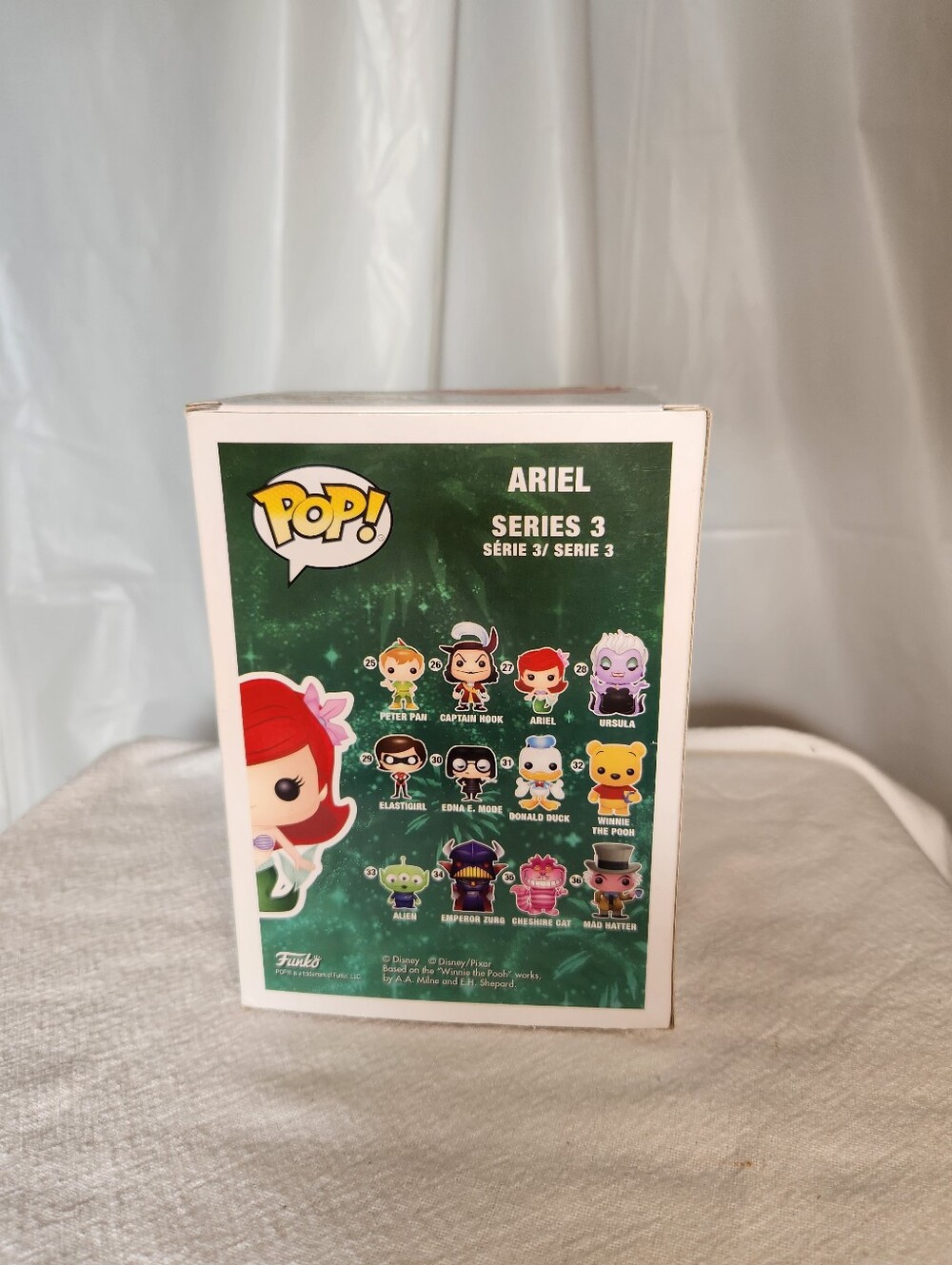 Funko Pop! Disney Ariel Vinyl Figure - Red & Green - Picture 5 of 7